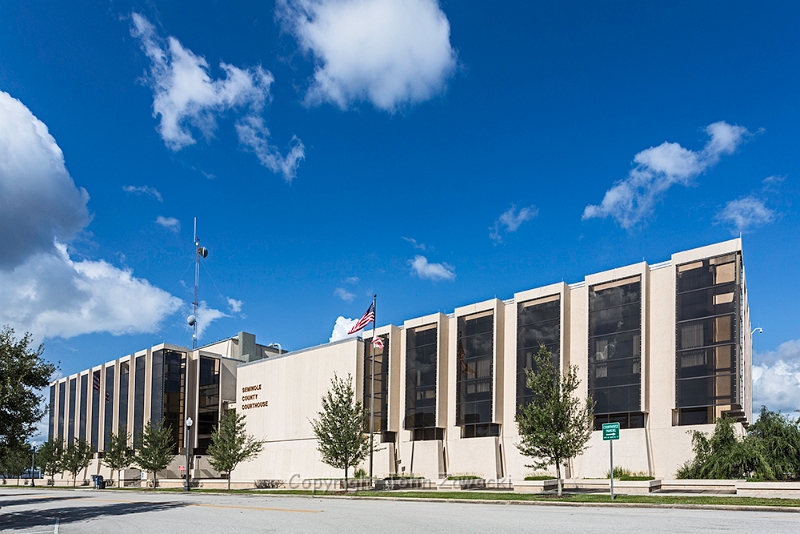 Seminol County Courthouse_6800.jpg - Seminole County Civil Courthouse Built 1972, Arch- Gutmann Dragash & Matz.